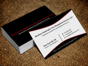 Diseño de Tarjeta de Presentación por Lanka Ama para Meridian Catastrophic Case Management Services LLC | Diseño: #9452226
