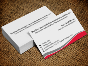 Diseño de Tarjeta de Presentación por Lanka Ama para Meridian Catastrophic Case Management Services LLC | Diseño: #9452237