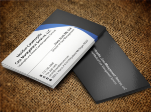 Diseño de Tarjeta de Presentación por Lanka Ama para Meridian Catastrophic Case Management Services LLC | Diseño: #9452241