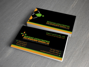 Diseño de Tarjeta de Presentación por Creations Box 2015 para Meridian Catastrophic Case Management Services LLC | Diseño: #9469226