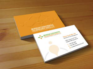 Visitenkarten-Design von Creations Box 2015 für Meridian Catastrophic Case Management Services LLC | Design: #9469236