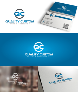 Logo-Design von Lovepreet Graphic Designer für Quality Custom Painting & Remodeling Inc. | Design #9462362