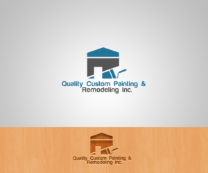 Logo Design by pixelgrapix for Quality Custom Painting & Remodeling Inc. | Design: #9447588