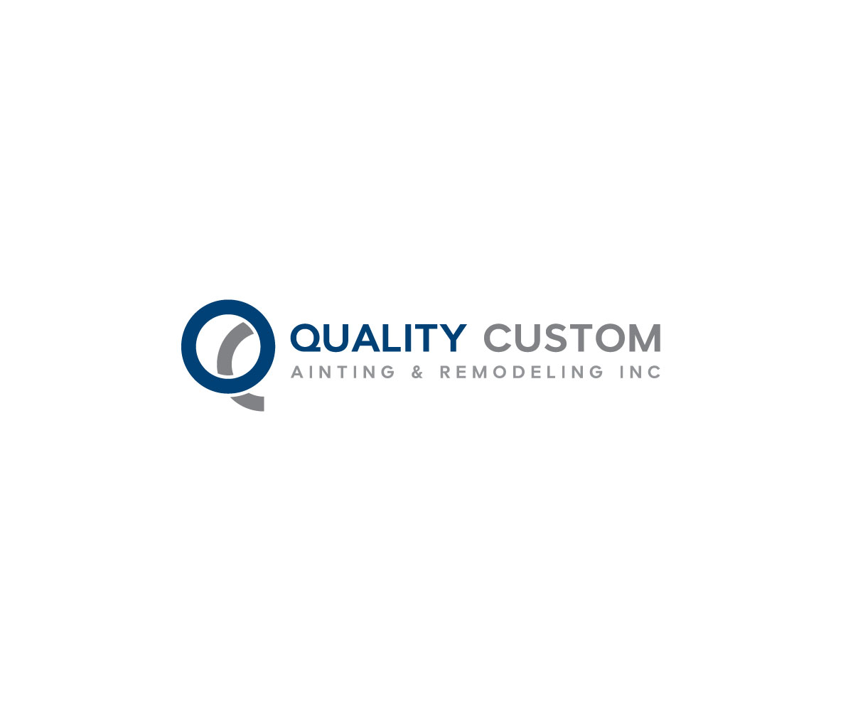Logo Design by Omee63 for Quality Custom Painting & Remodeling Inc. | Design #9452956