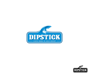 Logo Design by MoonFeather for Dipstick Surf Wax | Design: #9450974