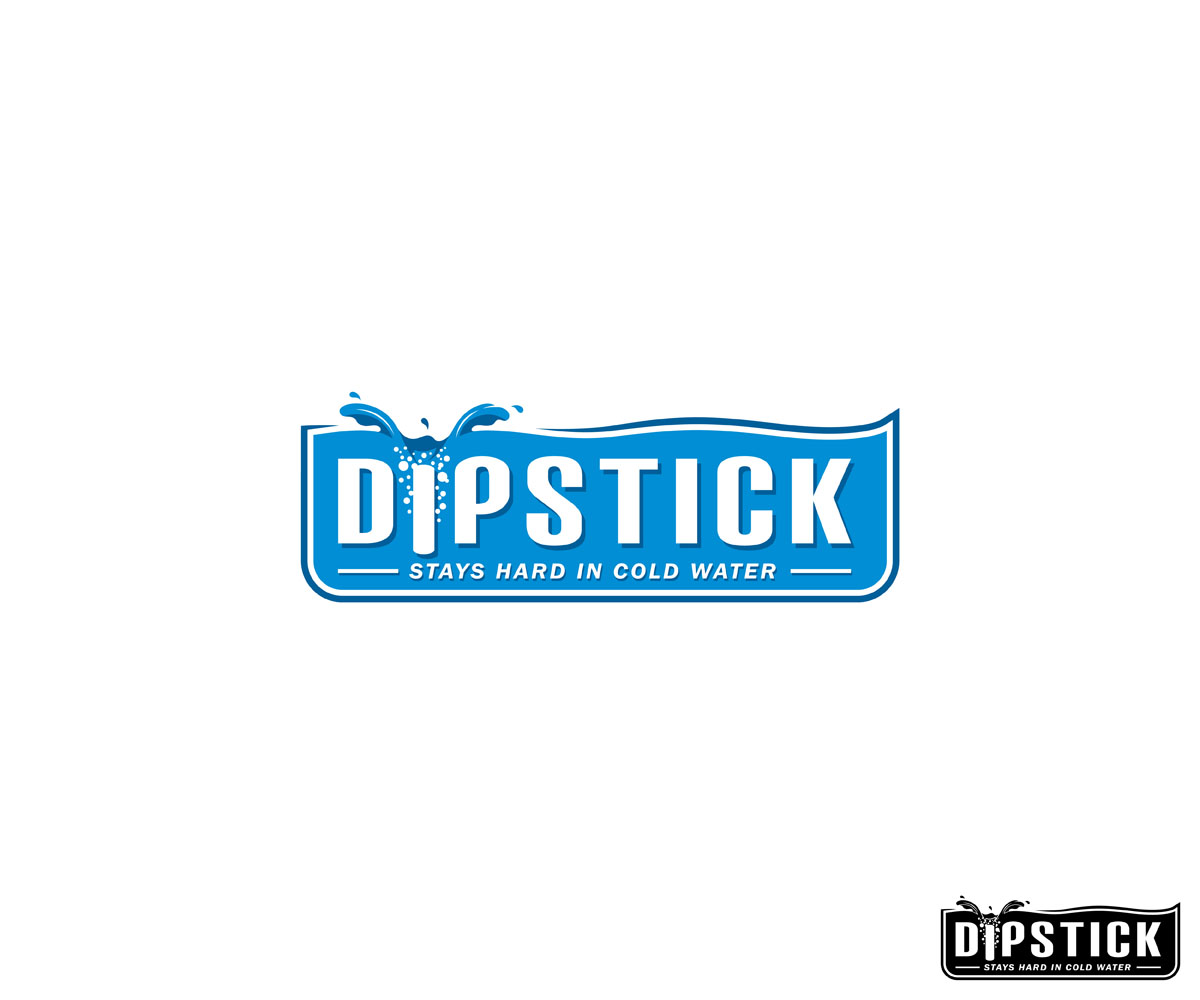 Logo Design by MoonFeather for Dipstick Surf Wax | Design #9453888