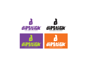 Dipstick  - Stays hard in cold water | Logo Design by Buck Tornado
