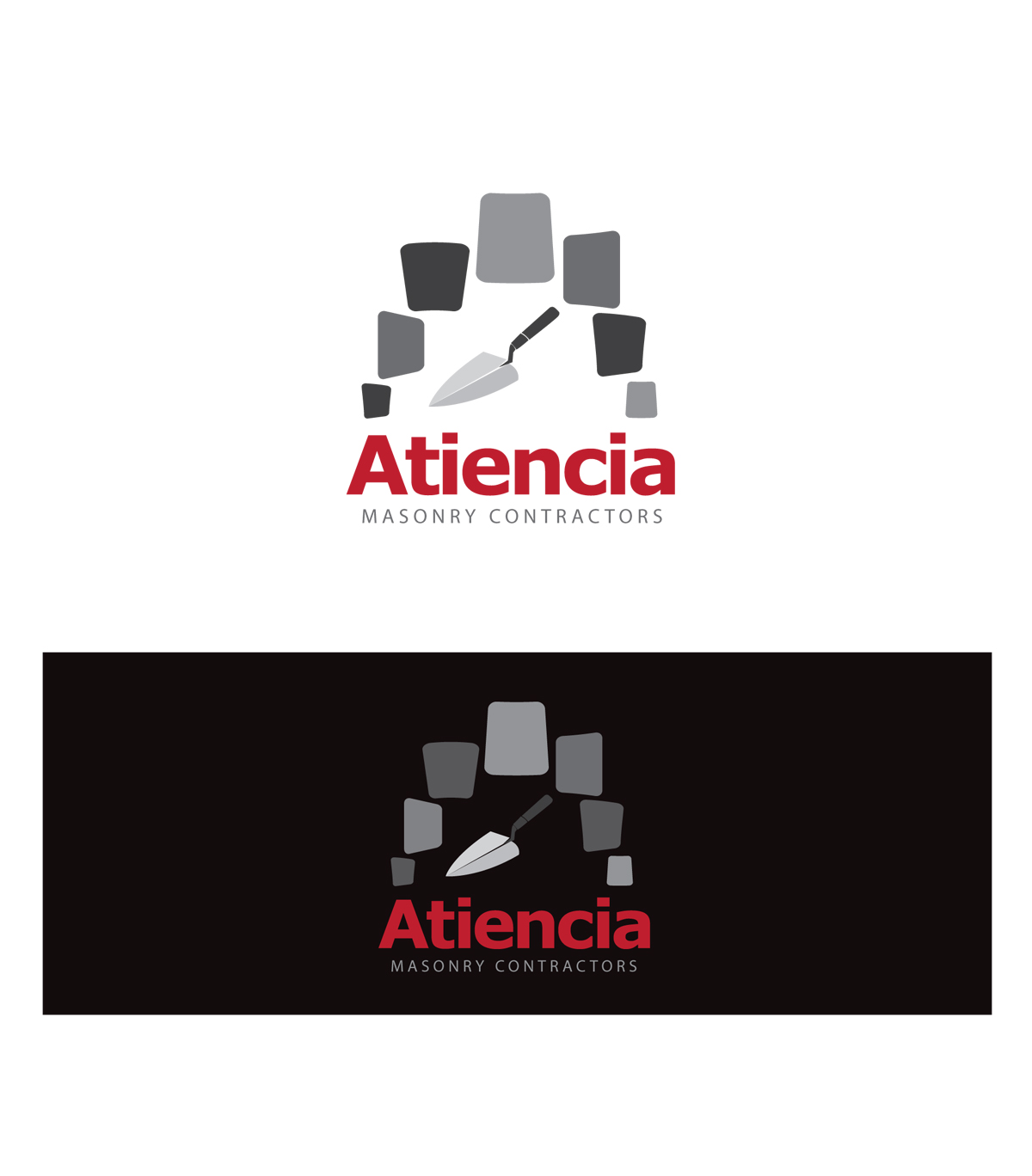 Logo-Design von CanDoDesign für Atiencia masonry contractors | Design #9447443