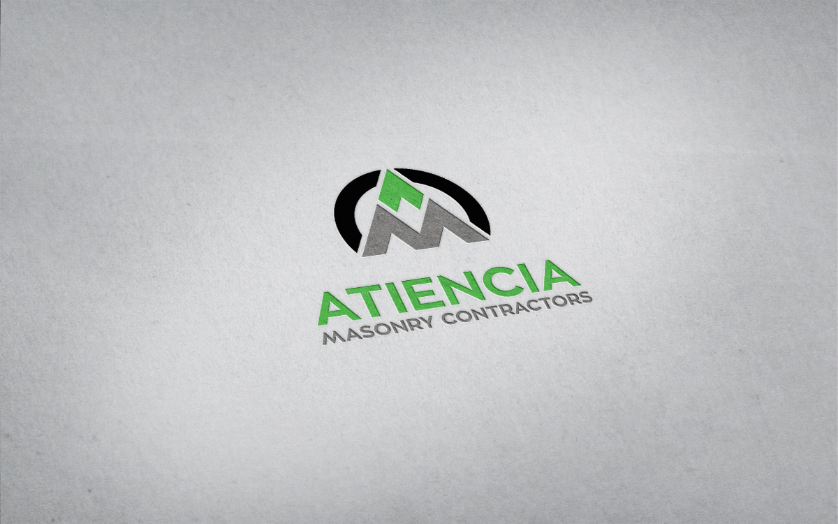 Logo Design by Vic for Atiencia masonry contractors | Design #9455300