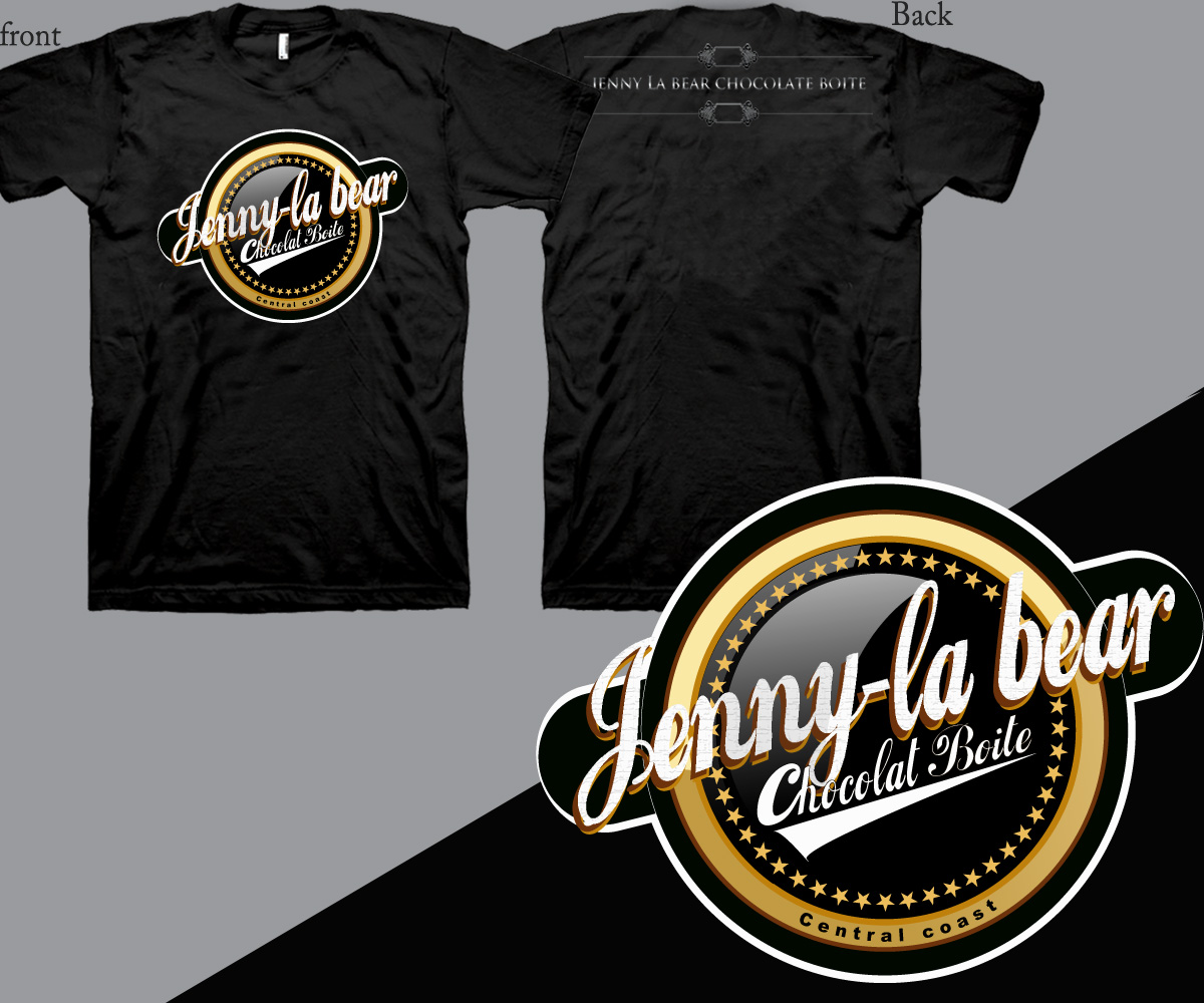 T-shirt Design by TRHZ for jenny - la bear | Design #2128458