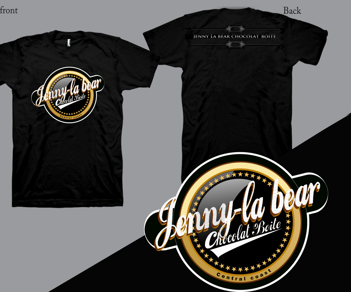 T-shirt Design by TRHZ for jenny - la bear | Design #2130515
