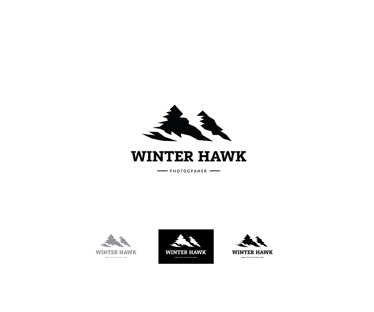 Logo Design by galin ganchev for Winter Hawk Images | Design #9453851
