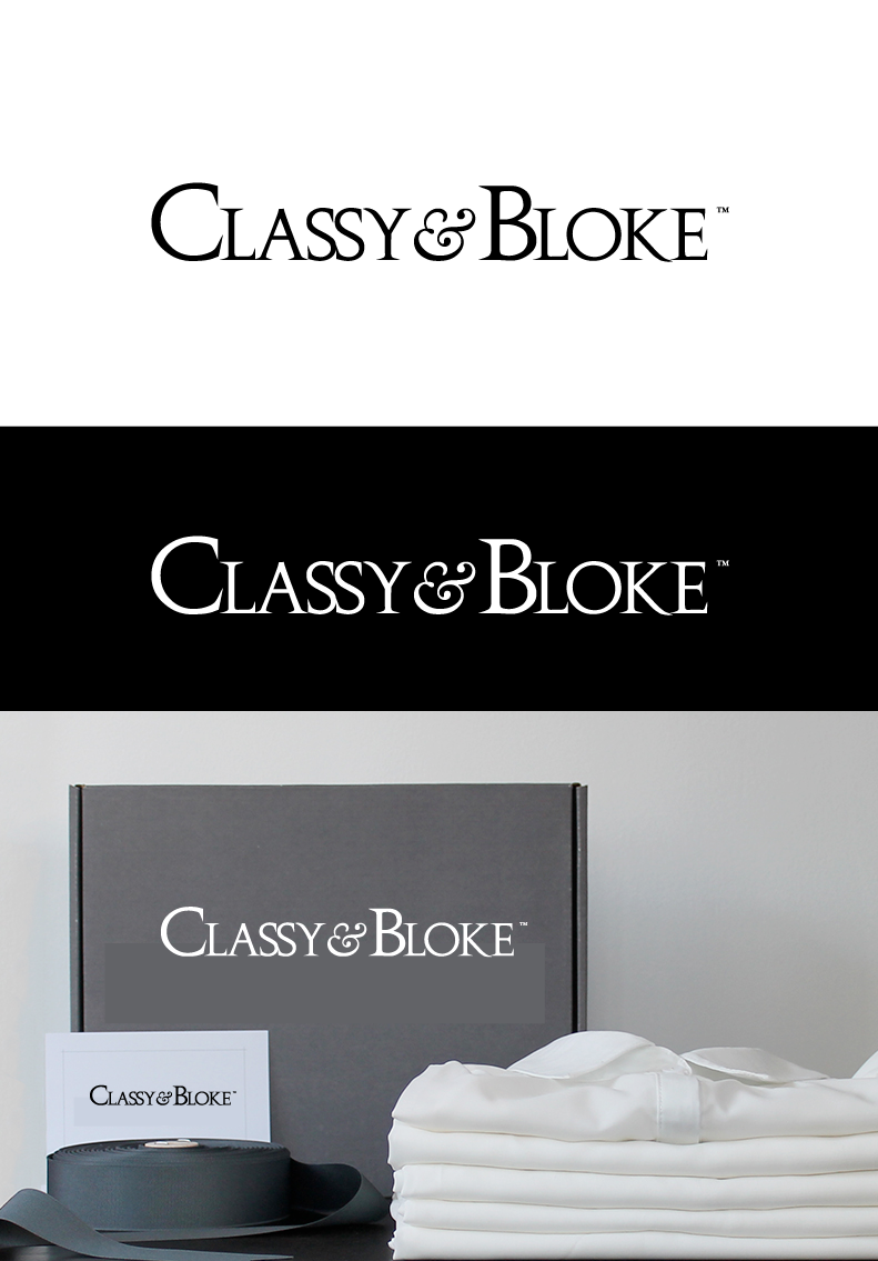 Logo Design by pivotaldesign.biz for The Classy & Bloke Co | Design #9596700
