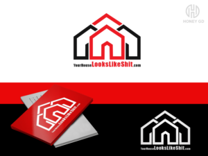 YourHouseLooksLikeShit.com | Design de Logo par Honey GD