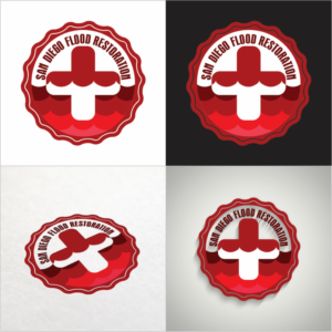 Logo Design by DG for San Diego Flood Restoration | Design: #9586318