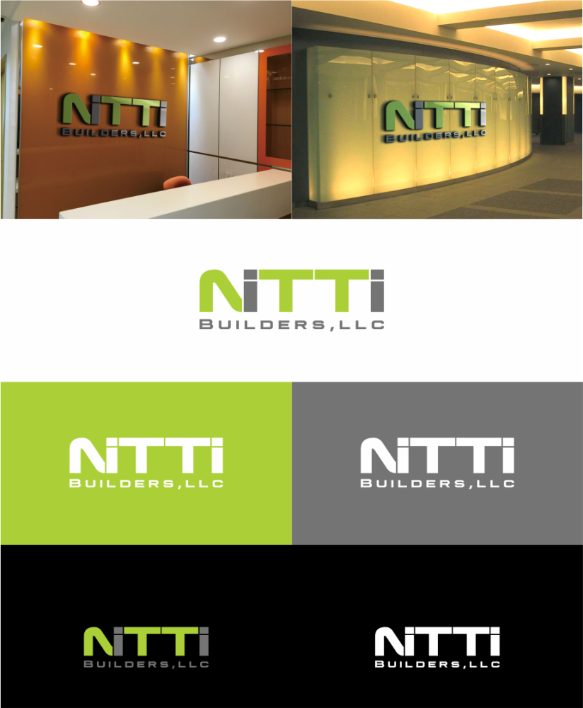 Logo Design by 3y3s blu3 for Nitti Builders, LLC | Design #9448493