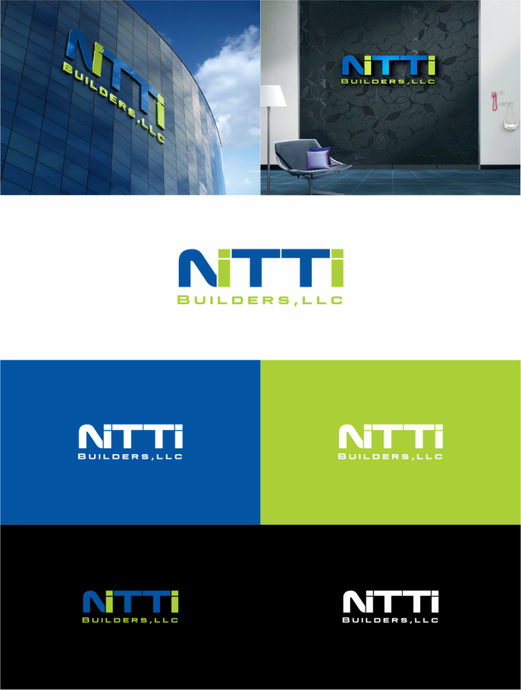 Logo Design by 3y3s blu3 for Nitti Builders, LLC | Design #9466372