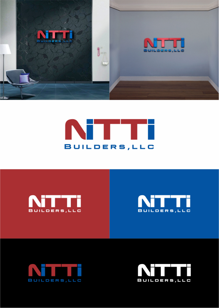 Logo Design by 3y3s blu3 for Nitti Builders, LLC | Design #9466388