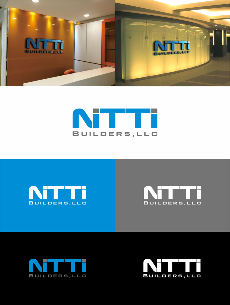 Logo Design by 3y3s blu3 for Nitti Builders, LLC | Design #9476542