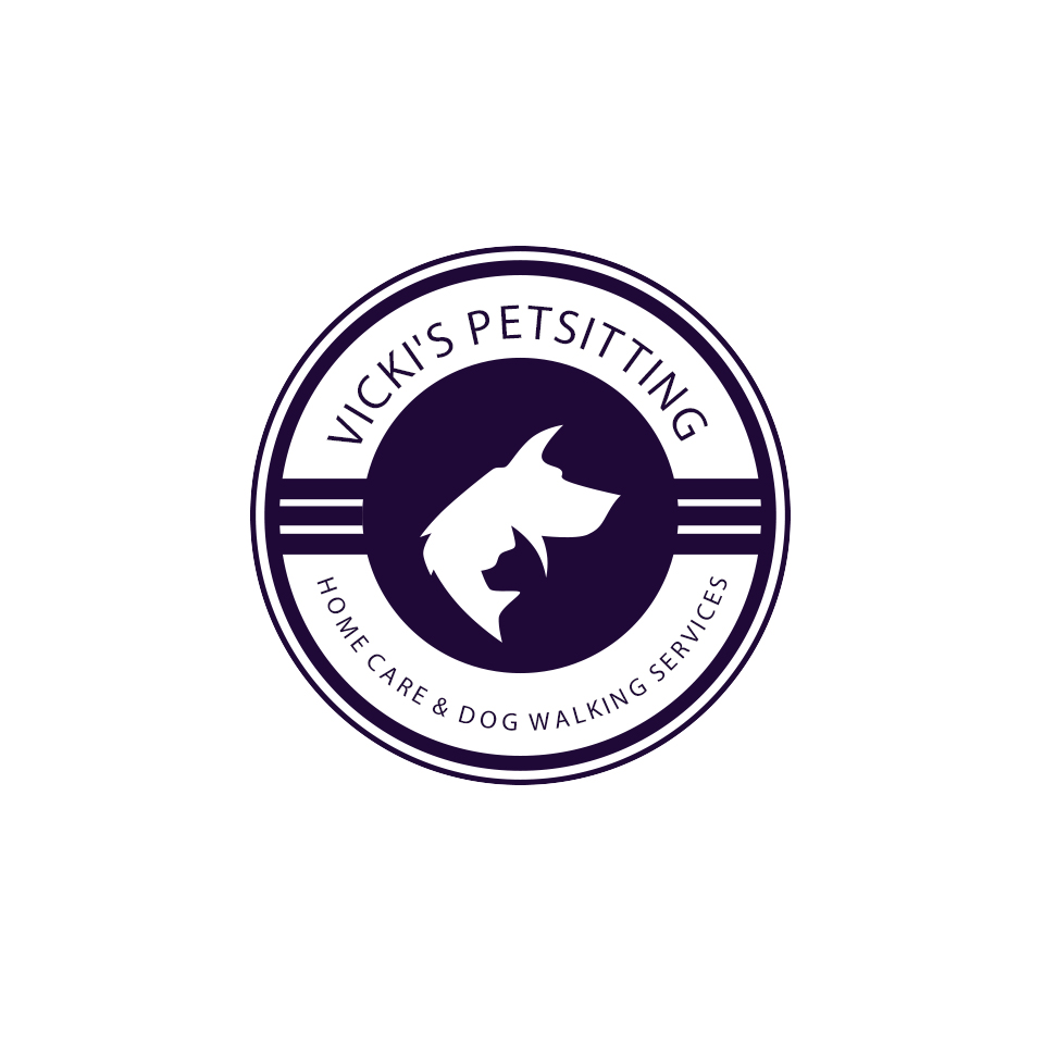 Logo-Design von stwebre1a für Vicki's Pet Sitting Homecare & Dogwalking Service | Design #9457152