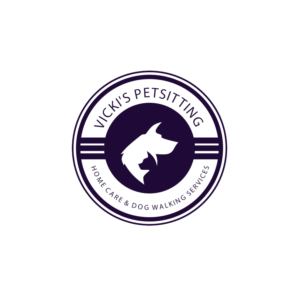 Logo Design by stwebre1a for Vicki's Pet Sitting Homecare & Dogwalking Service | Design: #9457152