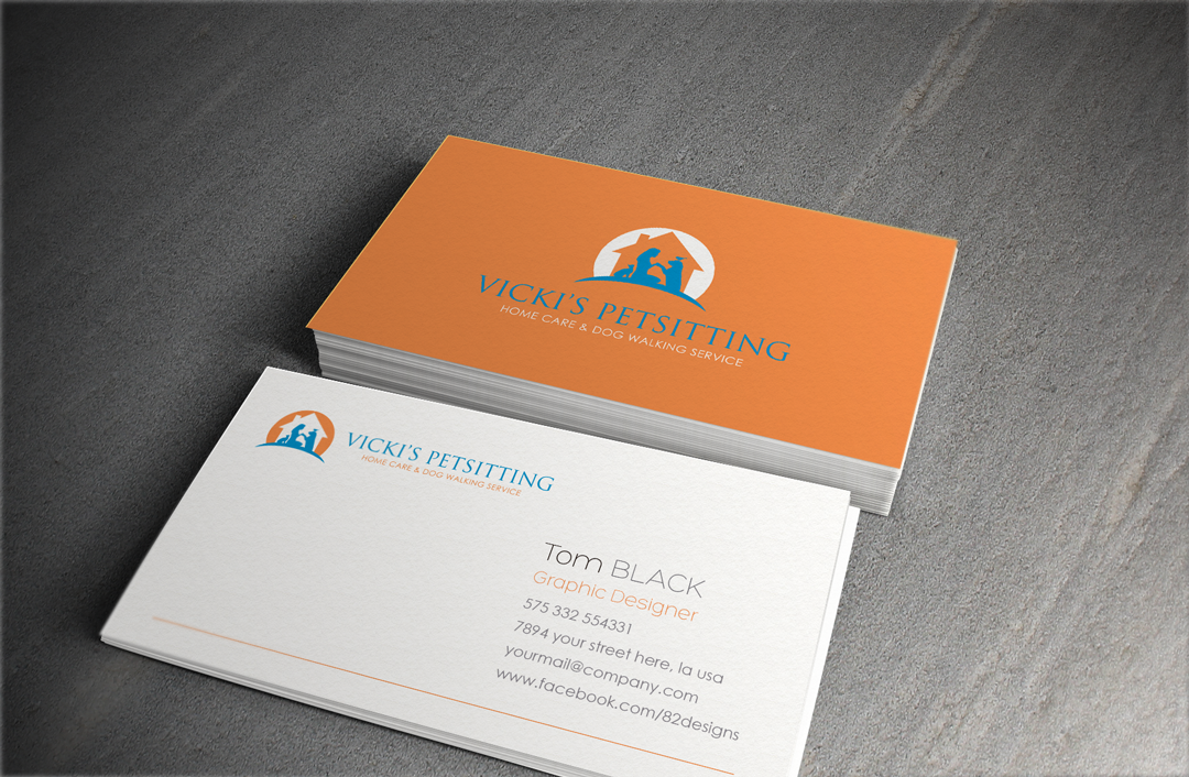 Design de Logo par mvillamin pour Vicki's Pet Sitting Homecare & Dogwalking Service | Design #9502275