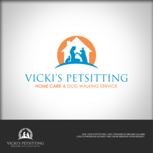 Design de Logo par mvillamin pour Vicki's Pet Sitting Homecare & Dogwalking Service | Design : #9519372