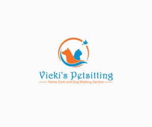Logo Design by Navneet Singh for Vicki's Pet Sitting Homecare & Dogwalking Service | Design: #9506024