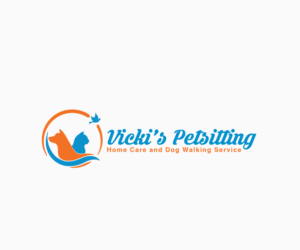 Logo Design by Navneet Singh for Vicki's Pet Sitting Homecare & Dogwalking Service | Design: #9506025