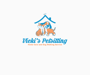 Logo Design by Navneet Singh for Vicki's Pet Sitting Homecare & Dogwalking Service | Design: #9506076