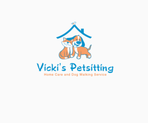 Logo Design by Navneet Singh for Vicki's Pet Sitting Homecare & Dogwalking Service | Design: #9506077