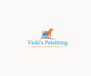 Logo Design by Navneet Singh for Vicki's Pet Sitting Homecare & Dogwalking Service | Design: #9506114