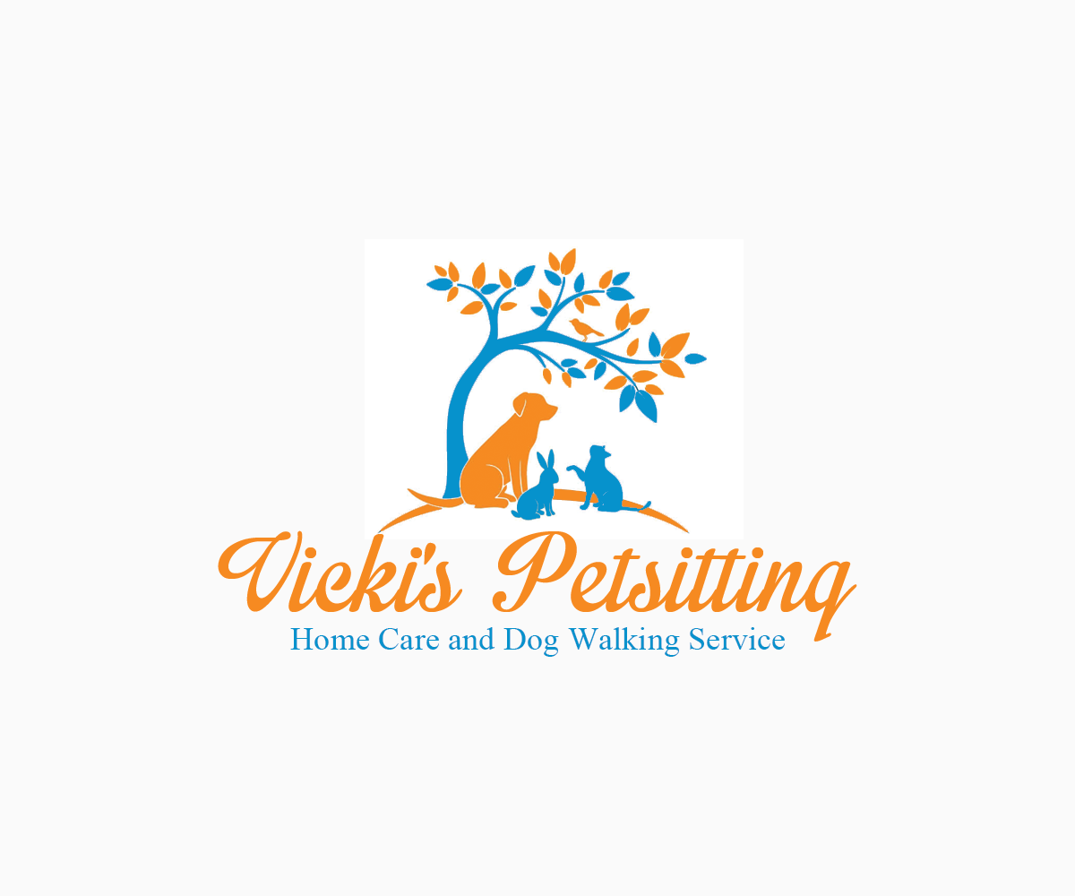 Logo-Design von Navneet Singh für Vicki's Pet Sitting Homecare & Dogwalking Service | Design #9506169