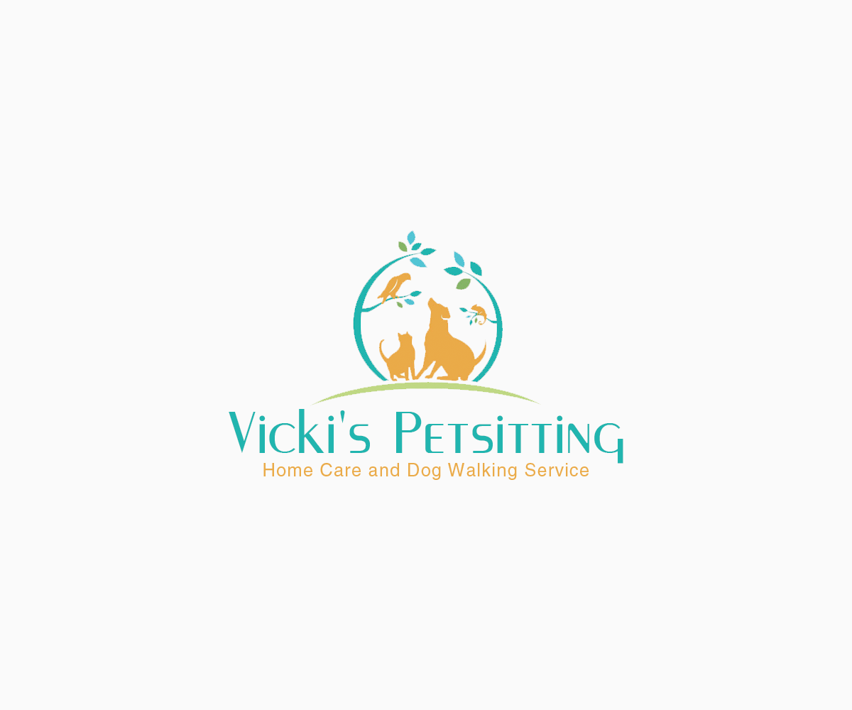 Logo-Design von Navneet Singh für Vicki's Pet Sitting Homecare & Dogwalking Service | Design #9506191