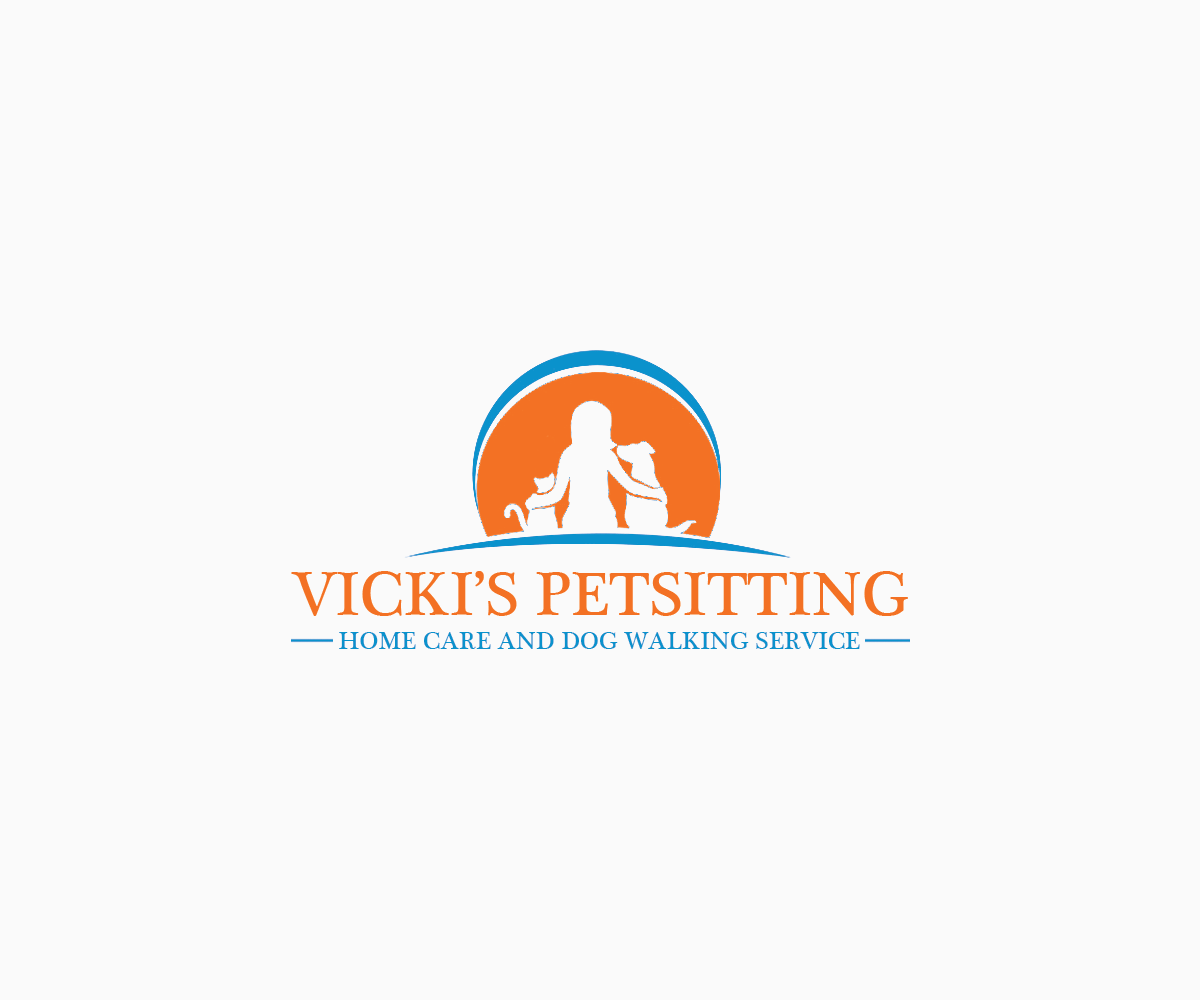 Logo Design by Navneet Singh for Vicki's Pet Sitting Homecare & Dogwalking Service | Design #9506236