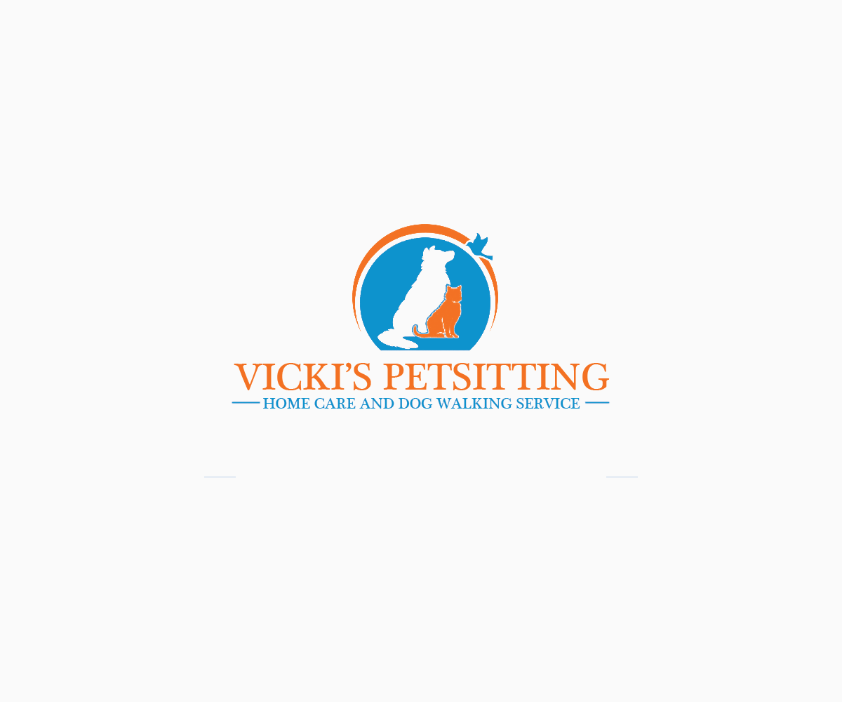 Logo Design by Navneet Singh for Vicki's Pet Sitting Homecare & Dogwalking Service | Design #9506323
