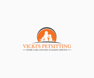 Logo Design by Navneet Singh for Vicki's Pet Sitting Homecare & Dogwalking Service | Design: #9515699
