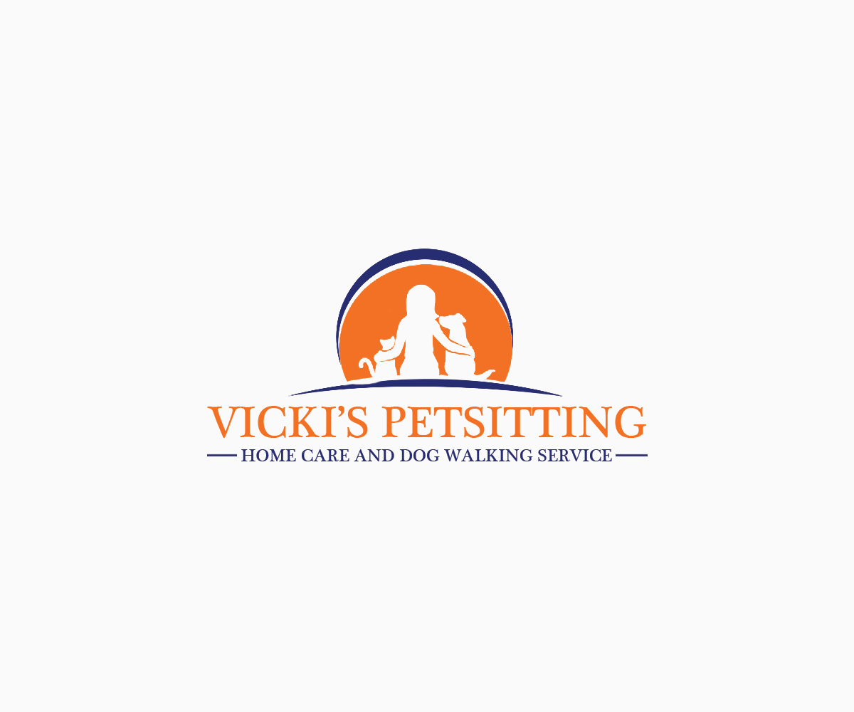 Logo-Design von Navneet Singh für Vicki's Pet Sitting Homecare & Dogwalking Service | Design #9515700