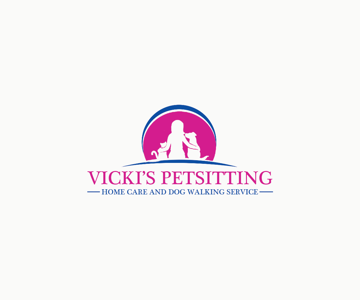 Logo-Design von Navneet Singh für Vicki's Pet Sitting Homecare & Dogwalking Service | Design #9515703