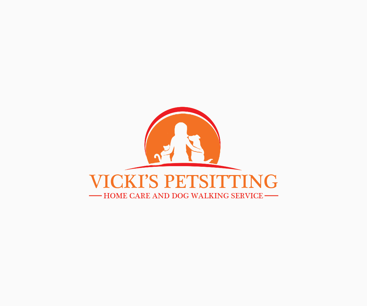 Logo Design by Navneet Singh for Vicki's Pet Sitting Homecare & Dogwalking Service | Design #9515708
