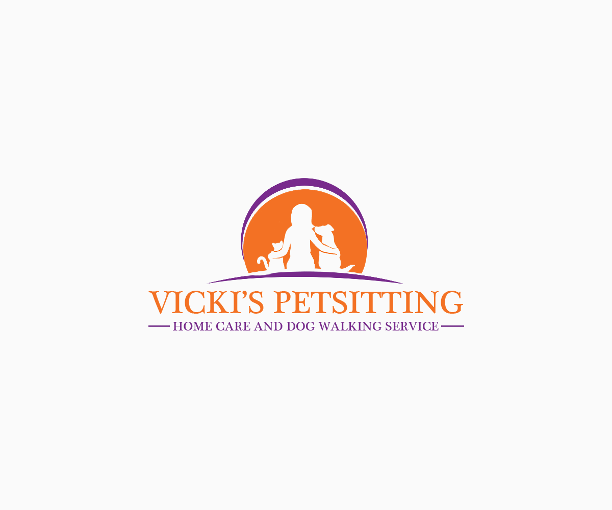 Logo-Design von Navneet Singh für Vicki's Pet Sitting Homecare & Dogwalking Service | Design #9515711