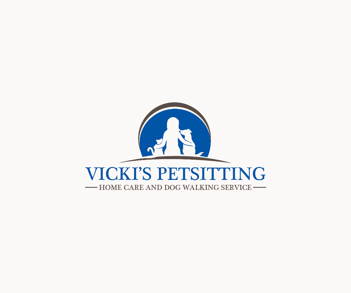 Logo-Design von Navneet Singh für Vicki's Pet Sitting Homecare & Dogwalking Service | Design #9515712