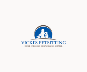Logo Design by Navneet Singh for Vicki's Pet Sitting Homecare & Dogwalking Service | Design: #9515712