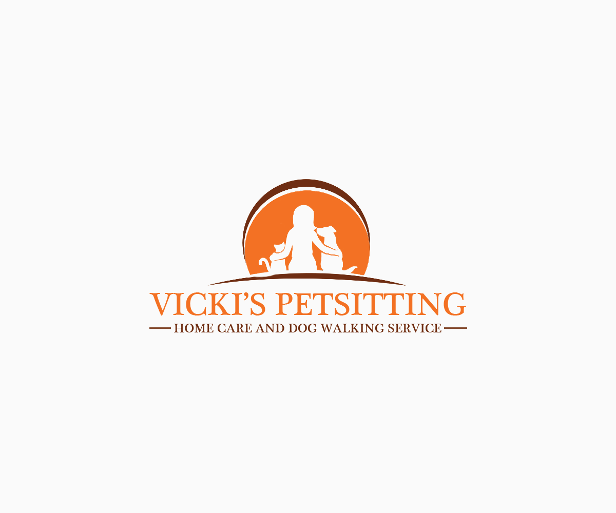 Logo-Design von Navneet Singh für Vicki's Pet Sitting Homecare & Dogwalking Service | Design #9515755