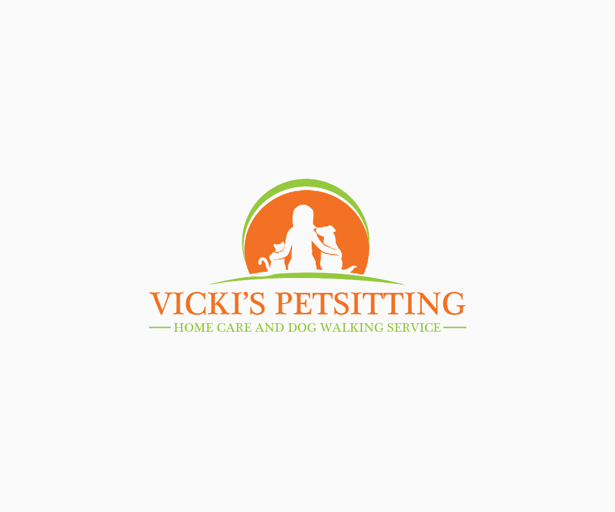 Logo-Design von Navneet Singh für Vicki's Pet Sitting Homecare & Dogwalking Service | Design #9515756