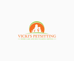 Logo Design by Navneet Singh for Vicki's Pet Sitting Homecare & Dogwalking Service | Design: #9515756