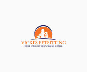 Logo Design by Navneet Singh for Vicki's Pet Sitting Homecare & Dogwalking Service | Design: #9515758