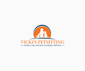 Logo Design by Navneet Singh for Vicki's Pet Sitting Homecare & Dogwalking Service | Design: #9515760