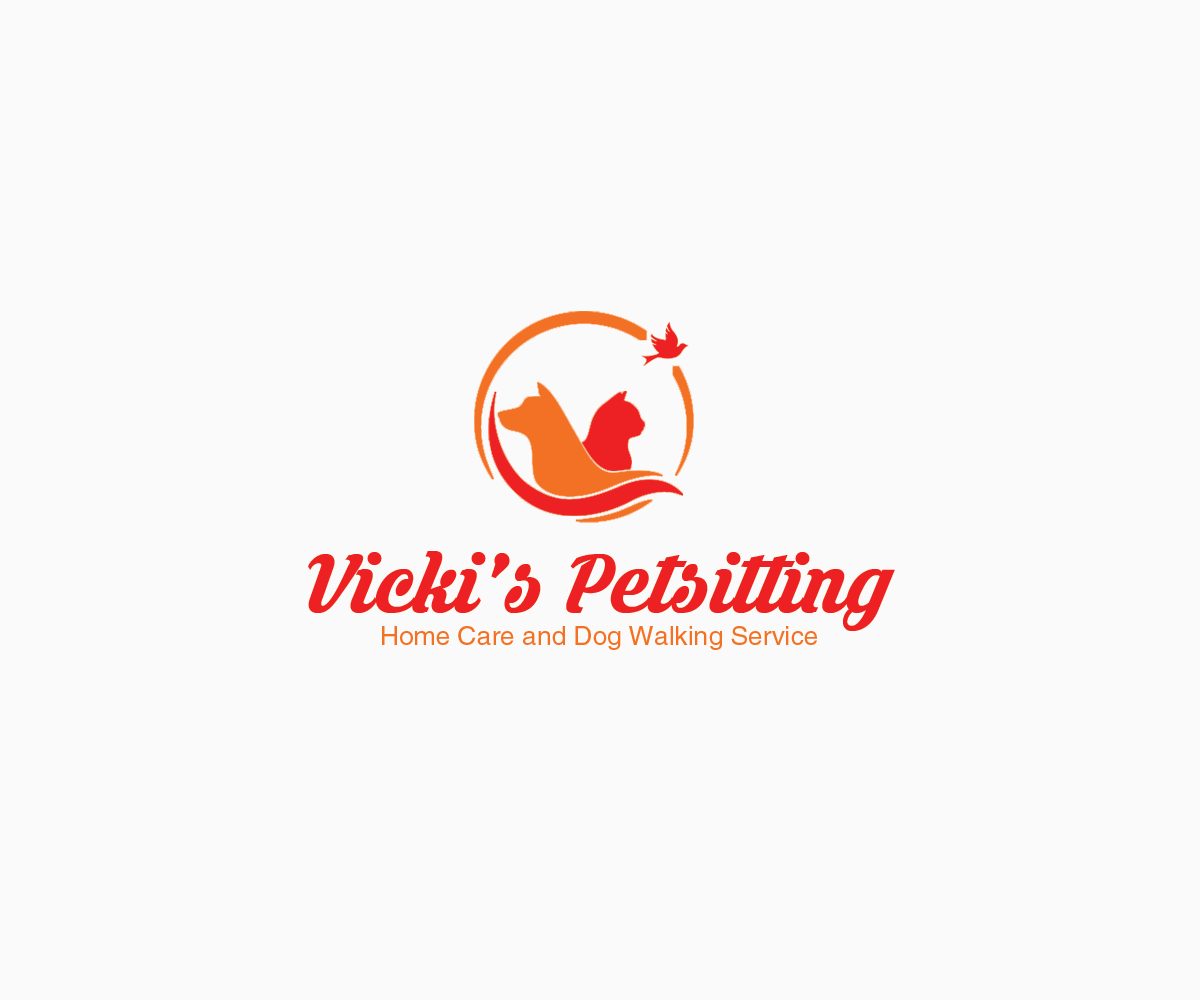 Logo-Design von Navneet Singh für Vicki's Pet Sitting Homecare & Dogwalking Service | Design #9515852
