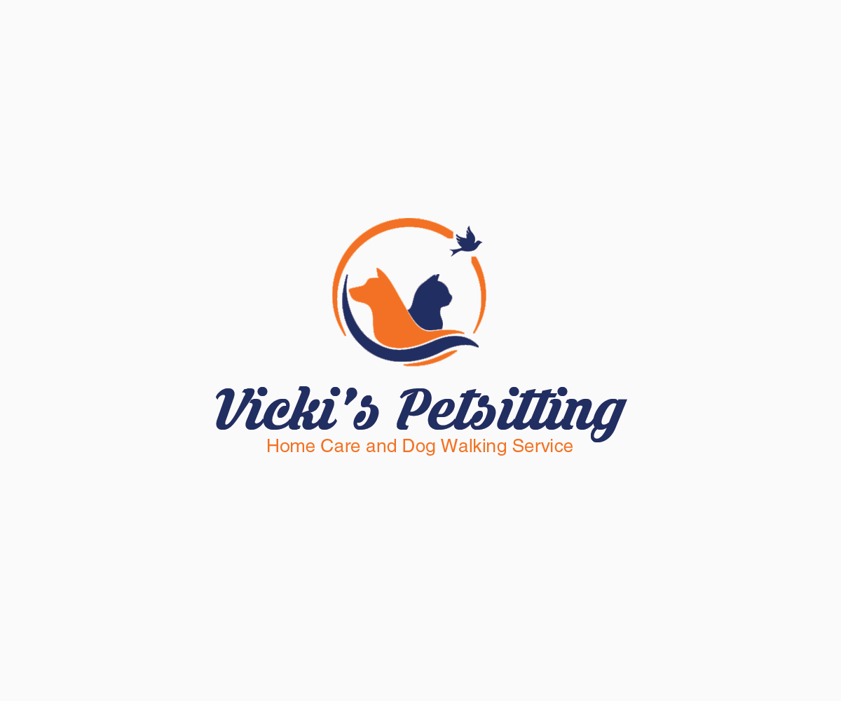 Logo-Design von Navneet Singh für Vicki's Pet Sitting Homecare & Dogwalking Service | Design #9515853